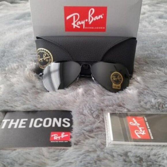 Ray-Ban Aviators sunglasses 3025 58MM - Picture 1 of 7